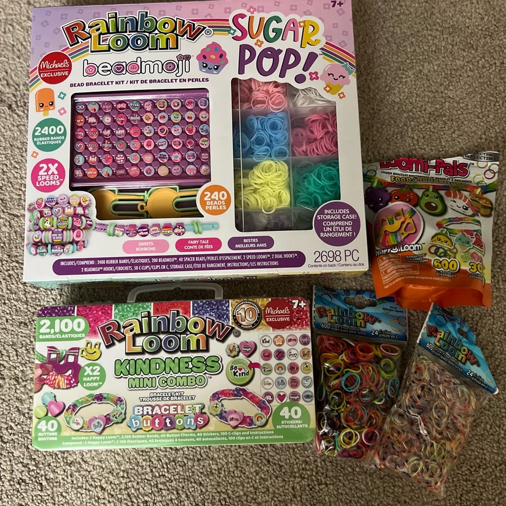 Rainbow Loom Haul /Lot /Set